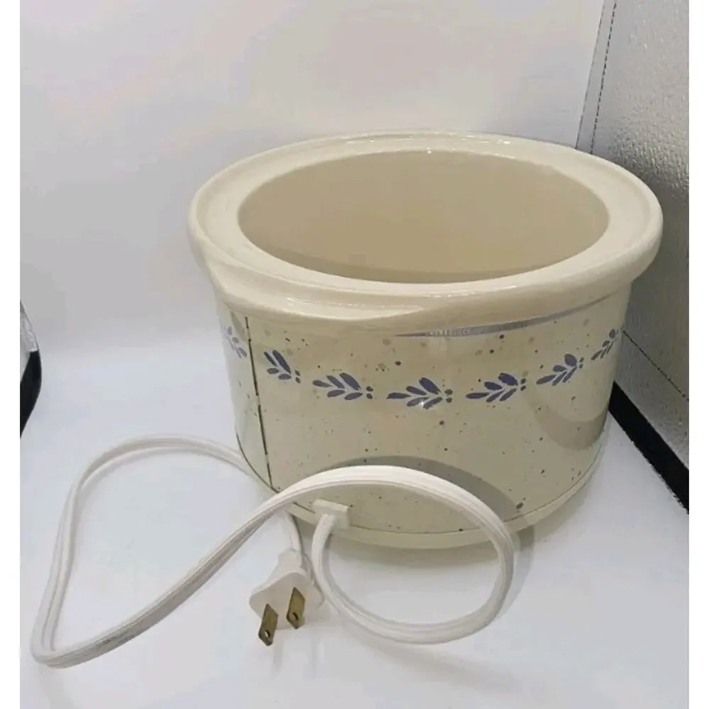 “Vintage Rival Crock-Ette 1 Qt Stoneware Slow Cooker Model 3200/3 – NO LID”